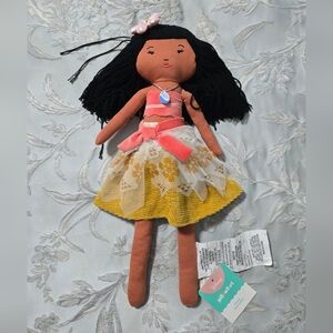 Princess Moana Kids' Pillow Buddy Doll The Disney Collection by Pillowfort, NWT